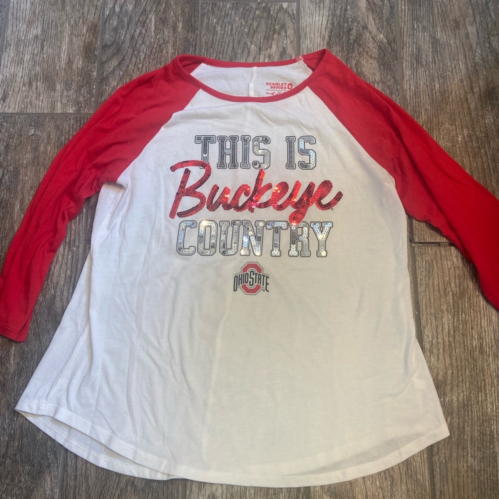 Girls Ohio state tee